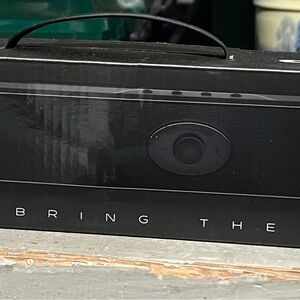 Portable Black Bluetooth Speaker